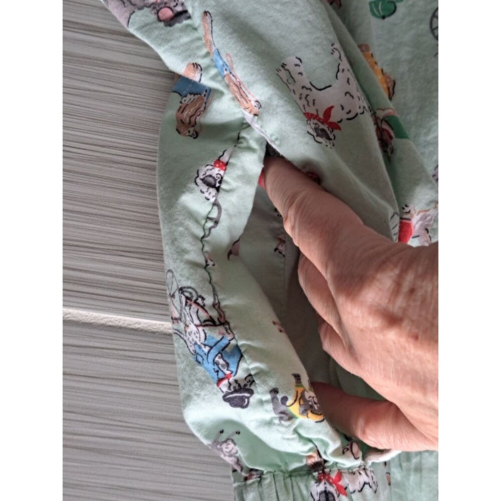 Cath Kidston Pets Party Print Brushed Cotton Pajama Bottoms Small Women's Dogs - Picture 7 of 11